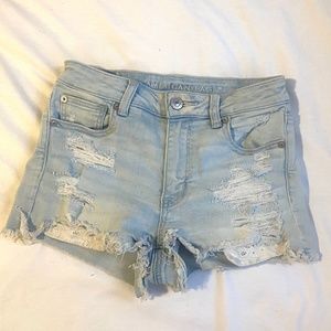 American Eagle jean shorts size 2